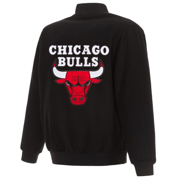 Chicago Bulls (NBA) Reversible All-Wool Jacket - Picture 1 of 4